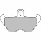 NISSIN Street Semi-Metallic Brake pads - 2P-273NS for Ducati 821HYPERMOTARD, 821HYPERSTRADA