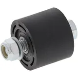 ALL BALLS Upper/Lower Chain Roller Black for Husqvarna, TM Racing, for: Gas Gas