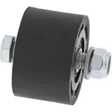 ALL BALLS Upper/Lower Chain Roller Black for: Suzuki LTR250R/500R / Honda CR250R/500R for CR125R, CR250R, CR500R Suzuki LT250QUADRACER, LT500QUADRACER