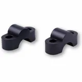 LSL Lenkerklemmböcke schwarz Ø 22,2 mm +15mm LSL Lenkerklemmböcke schwarz Ø 22,2 mm +15mm