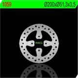 NG BRAKES Petal Fix Brake Disc - 1059X for Yamaha YFM700RAPTOR, YFZ450, YFZ450R