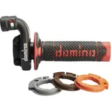 DOMINO KRK Throttle Handle with grips Black/Red for Husqvarna, KTM, Kawasaki
