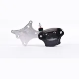BERINGER Bremssattel axial Classic 2 Kolben schwarz mit Befestigungsfuß
