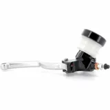BERINGER Classic Racing Axial Brake Master Cylinder Ø14,5mm Plug-In Reservoir Black (Type A Lever - 16cm Silver)