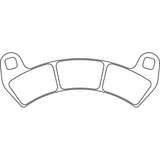 CL BRAKES ATV Sintered Metal Brake pads - 1247ATV1 for Polaris RZR1000