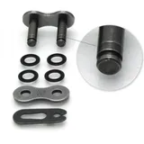 D.I.D 520NZ Clip-Schloss 520 - Schwarz/Schwarz