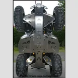 AXP Central skid plate - Aluminium 6mm for: CAN-AM Renegade G2 for CAN AM RENEGADE1000, RENEGADE500, RENEGADE570