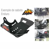 AXP Enduro Unterfahrschutz - HDPE 6 mm für: Yamaha WR250R