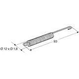 BUZZETTI Central stand for Peugeot, Vespa, Piaggio