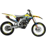 BLACKBIRD Dream Graphic 4 Deko-Kit für Suzuki RM-Z250/450 RM-Z450
