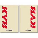 BLACKBIRD Kayaba Fork Graphic Kit Clear
