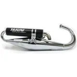 YASUNI Z series Full Exhaust System - Black Aluminium for Aprilia, Italjet, MBK