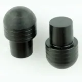 RENTHAl Spare End Black Ø22mm Tubes for Aprilia RSV4
