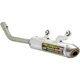 2-Takter-Schalldämpfer 304 PRO CIRCUIT, gebürstetes Aluminium für: KTM EXC/SX250 für Husqvarna TC250, TE250, TE300 250SX, 250XC