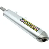 2-Takter-Schalldämpfer PRO CIRCUIT 304 Alu gebürstet für Kawasaki KX500