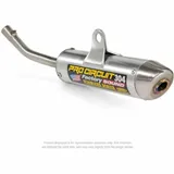 2-Takter-Schalldämpfer 304 PRO CIRCUIT, gebürstetes Aluminium für: KTM Sx65 für 65SX ST09065-SE