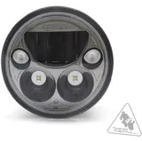 DENALI Scheinwerfer M5 LED Ø 145 mm schwarz Chrom DENALI Scheinwerfer M5 LED Ø 145 mm schwarz Chrom