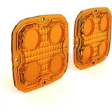 DENALI Linsensatz TriOptic™ bernsteinfarben Beleuchtung D4 für Honda, Yamaha, BMW DENALI Linsensatz TriOptic™ bernsteinfarben Beleuchtung D4 für Honda, Yamaha, BMW