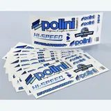 POLINI Blau Line Aufkleber (10pcs) für Peugeot, Kymco, SYM