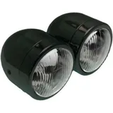 BIHR Twin Headlight Universal Ø90mm Black