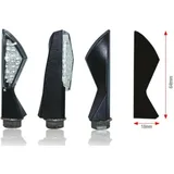 BIHR Asym LED Indicators Black Universal BIHR Asym LED Indicators Black Universal