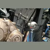 LSL Crash Pad Fitting Kit Silver for: Honda CB650F