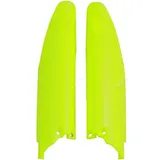 RACETECH Fork Guards - Neon Yellow for Suzuki RM-Z250, RM-Z450