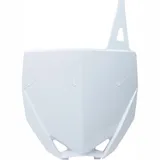 RACETECH Front Number Plate White for: Yamaha YZ85