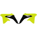 RACETECH Kühlerspoiler neongelb/schwarz für Suzuki RM-Z450