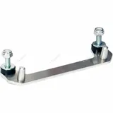 RACETECH Revolution Front Plate Adaptator Black for: Yamaha for YZ125, YZ250