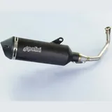 POLINI Maxi-Scooter Full Exhaust System - Black Aluminium Honda