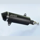 POLINI komplette Auspuffanlage - Aluminium schwarz Yamaha für X-MAX125