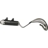 TECNIGAS E-Nox komplette Auspuffanlage - Aluminium schwarz für: BETA €3/€4 für RR50ENDURO, RR50MOTARD