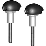 GBRACING Bullet Frame Slider Set Schwarz fĂŒr Suzuki GSX-R1000 GBRACING Bullet Frame Slider Set Schwarz fĂŒr Suzuki GSX-R1000