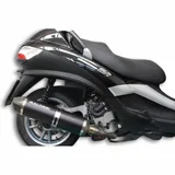 MALOSSI Wild Lion komplette Auspuffanlage - Metal magic Carbon für: Piaggio MP3 500 für BEVERLY500, MP3400, X9500 Gilera FUOCO500