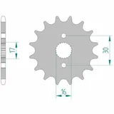 AFAM Steel Standard Front Sprocket 20105 - 420 for Honda CR80R, CR85R, CRF50F 20105-15