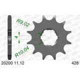 AFAM Standard Stahlritzel vorne 20200 - 428 für Honda, Daelim, Derbi 20200-12