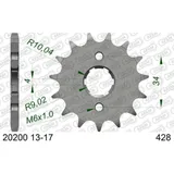 AFAM Standard Stahlritzel vorne 20200 - 428 für Honda, Daelim, Derbi 20200-13