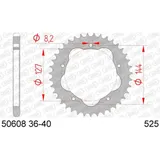 AFAM Steel Standard Rear Sprocket 50608K - 525 for Ducati 1000MONSTER, 1000MULTISTRADA, 1100HYPERMOTARD 50608K-41
