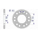 AFAM Aluminium Rear Sprocket 51609 - 525 for Ducati 1000MONSTER, 1000MULTISTRADA, 1000SSSUPERSPORT AFAM Aluminium Rear Sprocket 51609 - 525 for Ducati 1000MONSTER, 1000MULTISTRADA, 1000SSSUPERSPORT