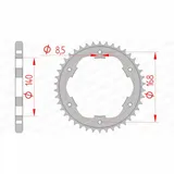 AFAM Standard Stahlritzel hinten 92634 - 525 für BMW F650GS, F800GS, F800GT