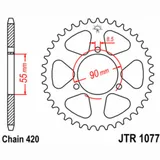 JT SPROCKETS Standard Stahlritzel hinten 1077 - 420 für Rieju NKD50, RS250 JT SPROCKETS Standard Stahlritzel hinten 1077 - 420 für Rieju NKD50, RS250