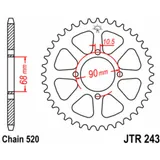 JT SPROCKETS Steel Standard Rear Sprocket 243 - 520