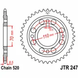 JT SPROCKETS Standard Stahlritzel hinten 247 - 520 für Honda CB250, CB400, CM400