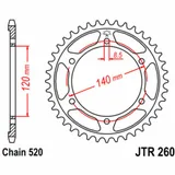 JT SPROCKETS Standard Stahlritzel hinten 260 - 520 JT SPROCKETS Standard Stahlritzel hinten 260 - 520