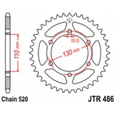 JT SPROCKETS Standard Stahlritzel hinten 486 - 520 für Kawasaki, Yamaha, Suzuki JTR486.45