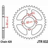 JT SPROCKETS Standard Stahlritzel hinten 832 - 420 für Yamaha DT50, DT50R, DT80 MBK X-LIMIT JTR832.52