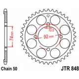 JT SPROCKETS Standard Stahlritzel hinten 848 - 530 für Yamaha RD250, RD350