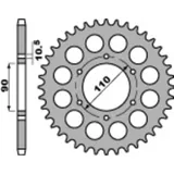 PBR Steel Standard Rear Sprocket 850 - 530 for Yamaha XS650