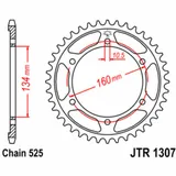 JT SPROCKETS Standard Stahlritzel hinten 1307 - 525 für Honda CBR1000RR, CBR600F, CBR600RR